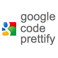 [JS]ソースコードをハイライト表示できる「Google Code Prettify」