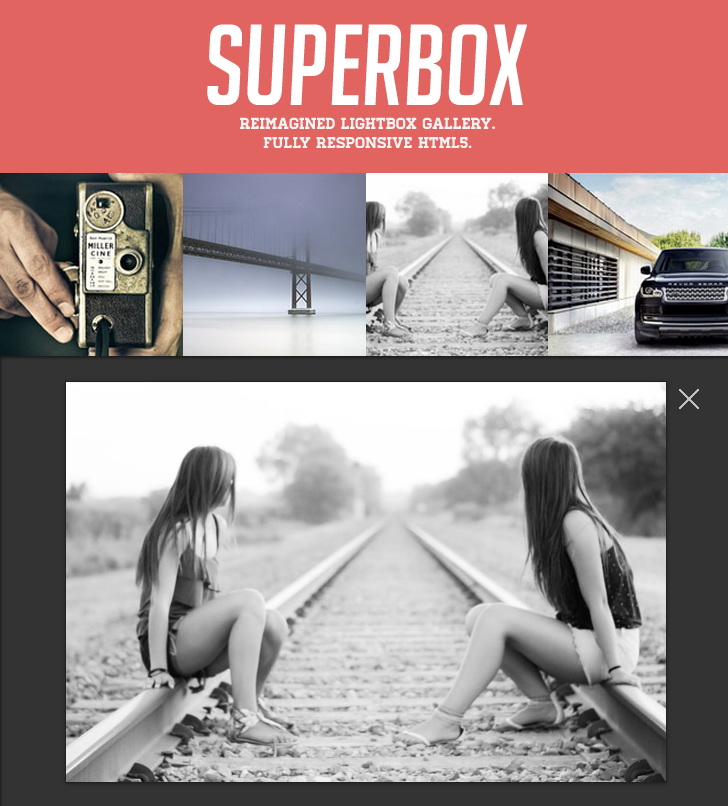 Google画像検索のような画像の拡大表示ができるjQueryプラグイン「Superbox」
