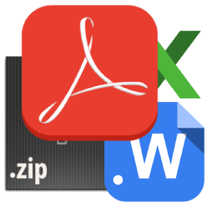 PDF やWord、Excel などのリンクに自動でアイコンを表示させる方法