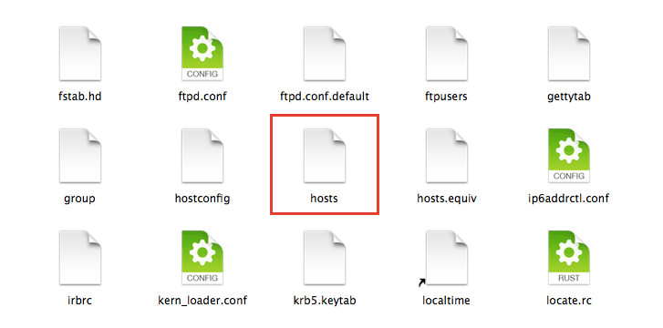 Mac Os Xのhostsファイルの場所と編集方法