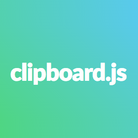 [JS]テキストをクリップボードにコピーさせることができるプラグイン「clipboard.js」