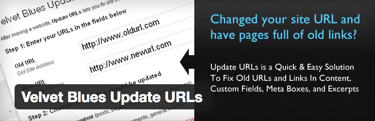 管理画面からURLを一括置換できるプラグイン「Velvet Blues Update URLs」