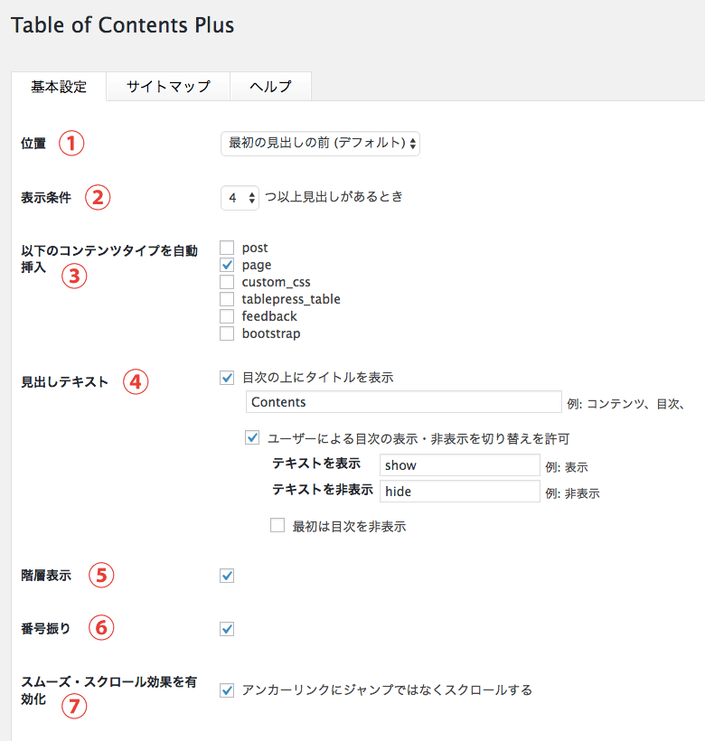 自動で目次を生成してくれるWordPressプラグイン「Table of Contents Plus」