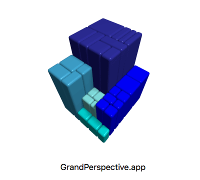 HDDで占有率が高いファイルを探して使用状況を可視化する「GrandPerspective」